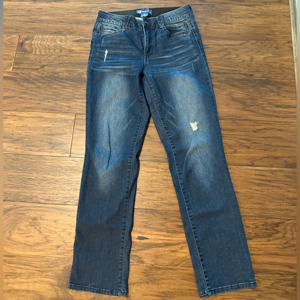 Democracy Dark Blue Distressed Jeans